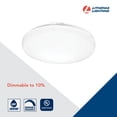 thumbnail image 3 of Lithonia Lighting FMLRL 11 14840 M4 LED Round Puff Fixture - 11 in., 3 of 5