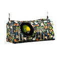 thumbnail image 6 of Parrot Warm House Bird Nest Bed Winter Hanging Hammock Cylindrical Sleeping Tunnel Hideway Bed Bird Supplies, 6 of 7