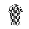 thumbnail image 5 of Honeii Nautical Anchors1 Print Kids Boy T-Shirt,Breathable Round Neck Tee,Stylish Summer Tee for Boys, for Outdoor Activities and Casual Wear, 5 of 7