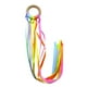 thumbnail image 1 of Montessori Rainbow Ribbon Sensory Twirling toy niños niños Anillo colorido juguete Reconocimiento Mano Estilo 3, 1 of 9