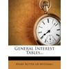 General Interest Tables...