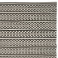 thumbnail image 4 of SAFAVIEH Montauk Randall Geometric Striped Cotton Area Rug, Ivory/Black, 10' x 14', 4 of 7