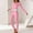 #308-Pink, variant on Wowcloth Thermal Underwear Set for Women, Thin Fit German Fleece No Padding, Warm Thermal Underwear for Autumn Winter and Sleepwear