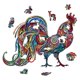 thumbnail image 1 of Rompecabezas de madera de gallo de dibujos animados, rompecabezas de animales DIY, juego interactivo para padres e hijos, juguete, regalo educativo ShuxiuWang  9024735610496, 1 of 1