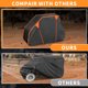 thumbnail image 4 of Cubierta UTV para Honda pioneer-500 Impermeable Cubierta Lateral para Al Aire Libre Protección contra Sol y Lluvia Almacenamiento 210D-PU Negro 270x127x180cm/106.3x50x70.87in, 4 of 6