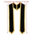thumbnail image 3 of WINDLAND Color Matching Satin Graduation Stole Adult Sash Graduation Party Accessories, 3 of 14