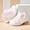 Pink, variant on Dpytoraw Summer Infant Toddler Girls Boys Shoes Sandals Flat Bottom Non Slio Half Open Toe Slip Breathable Soft Shoes Infant Soft Sole Sandals Size US:4