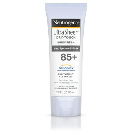 Neutrogena Ultra Sheer Dry-Touch Water Resistant Sunscreen SPF 85, 3 fl. oz
