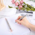 thumbnail image 6 of Qianfeng 6 Pcs Glitter Pens with Rhinestone for Wedding Favors, Black Ink Ballpoint Pen 1.0mm Point, 6 of 11