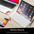 Macally Small Bluetooth Keyboard for Mac Multi Device Wireless