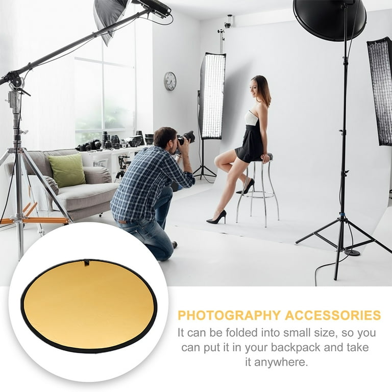 Flash Small Studio Lighting Setup UNOMOR Camera Flash Reflector