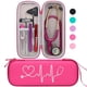 thumbnail image 1 of Estuche para estetoscopio para estetoscopios 3M Littmann Classic III, Lightweight II SE, MDF Acoustica Deluxe - Espacio adicional para tijeras de vendaje de trauma EMT y linterna LED, 1 of 5