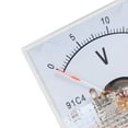 thumbnail image 5 of Unique Bargains DC 0-15V Analog Panel Voltage Gauge Volt Meter 91C4 2.5% Error, 5 of 5