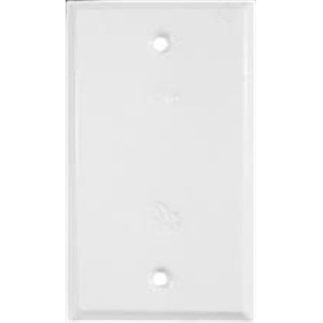 One Gang Weatherproof Covers - Vertical Blank White