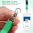 thumbnail image 2 of WEUVEB 20- Nylon Lanyards with Snap Clips for Office, School, and Event Use, 2 of 8