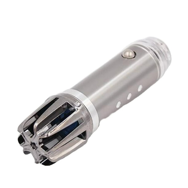 Mini - Ambientador de aire Universal portátil 12V Auto Interior Refresco Mejora de la mejora Olor Olor Limpieza Automóvil Accesorio Gris Speravity VI014340-02B