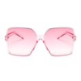 thumbnail image 1 of Gafas de sol Dollger Oversized Square 100% con protección UV, color rosa, 1 of 6