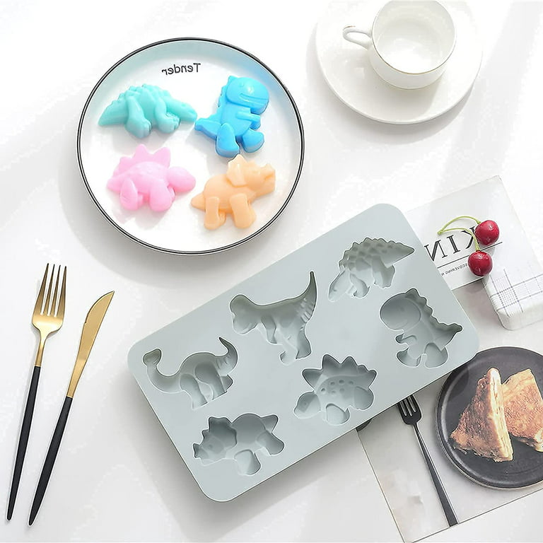  Spmarkt Jello Molds, Baby Dinosaur Chocolate Molds, Silicone  Kawaii Animal Dino Mold for Kid, Food Grade Jelly Mold Silicone Tupperware  for Ice Cube, Lollipop, Cupcake, Chocolate, Crayon: Home & Kitchen