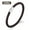Coffee, variant on Silver Stainless Steel Magnetic Clasp Braided Leather Bracelet for Men's Women's-Black