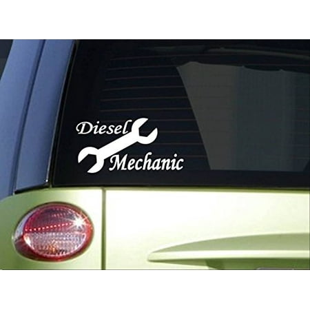 Diesel Mechanic *I948* 8 inch decal sticker - Walmart.com