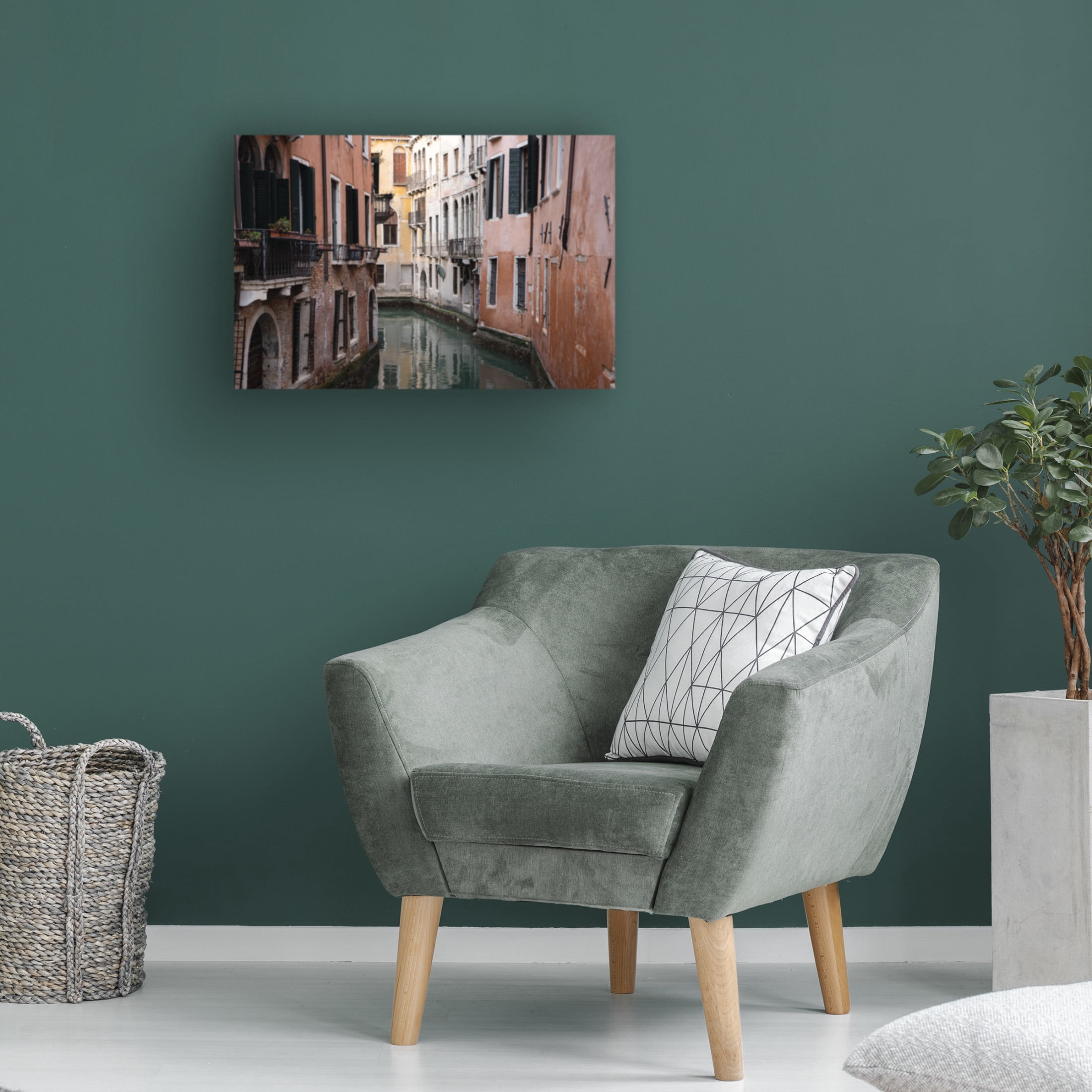 Trademark Fine Art Barak Shacked Venice Streets Canvas Wall Art