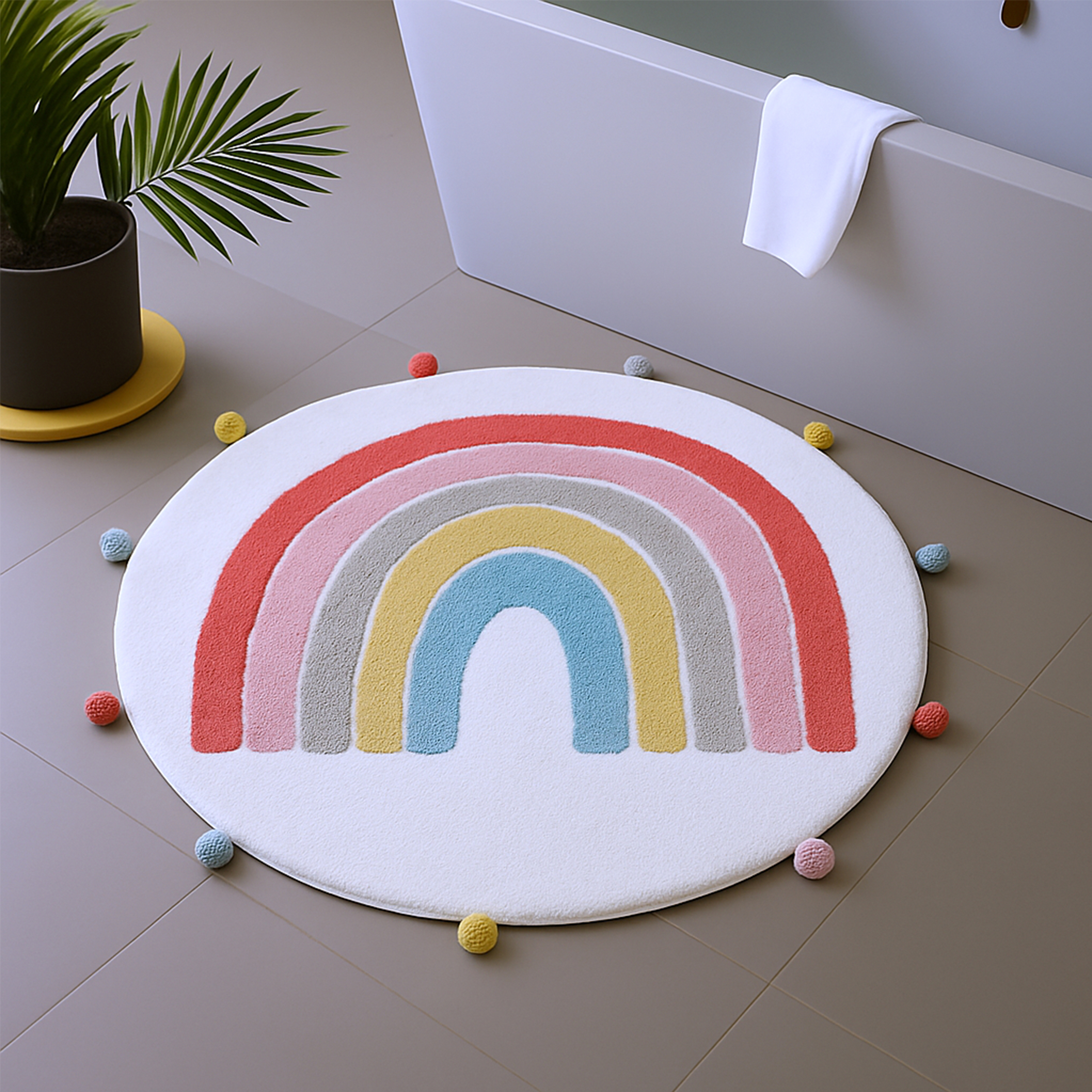 Calloway Mills 1141332 Round Rainbow 32"