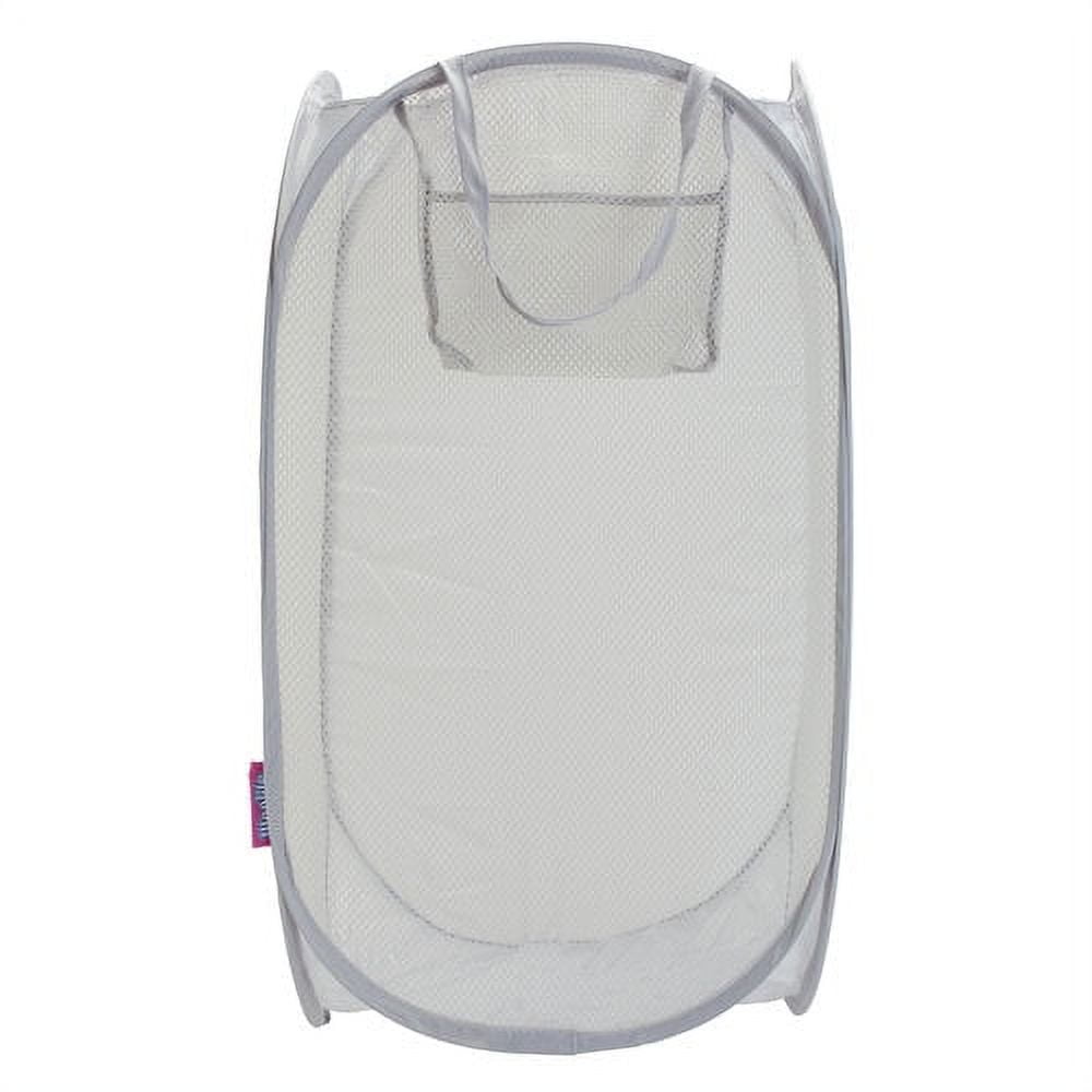Woolite Pop-Up Laundry Hampers, White