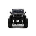 thumbnail image 2 of Jada Toys 2007 1/24 Matt Black Jeep Wrangler Just Truck Diecast Model Car Play Vehicle with Extra Wheels, 2 of 5