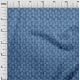 thumbnail image 3 of oneOone Cotton Poplin Medium Blue Fabric Asian Block Craft Projects Decor Fabric Printed By The Yard 56 Inch Wide, 3 of 4