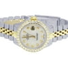 Ladies Rolex 18K/ Steel Datejust 26MM MOP Dial Diamond Watch 2.5 Ct