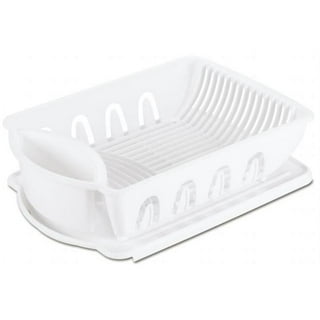 Mainstays 2-piece Plastic Sink Set with Slide-out Drip Tray (Multiple  Colors) 