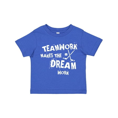 

Inktastic Hockey Teamwork Gift Toddler Boy or Toddler Girl T-Shirt