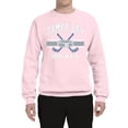 thumbnail image 2 of Wild Bobby City of Tampa Bay Hockey Fantasy Fan Sports Unisex Crewneck Sweatshirt, Light Pink, XX-Large, 2 of 5