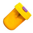 thumbnail image 4 of Taza de paja simple lindo mini portátil resistente a altas temperaturas anti polvo botella de agua con pajita amarillo, 4 of 5