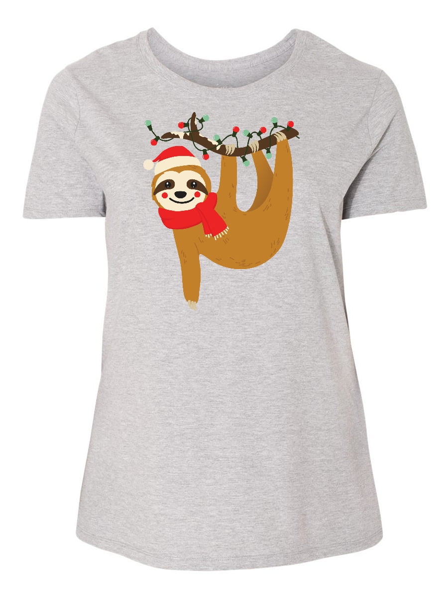 sloth christmas shirt walmart