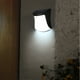 thumbnail image 1 of Apliques Solares de Pared, Iluminado Exterior Impermeable, Energía Solar, Encendido y Apagado Automático, Diseño de Ahoro de Energía, para Vallas de Jardín, Pasillos y Patios, Fácil Instalación, Blan, 1 of 7