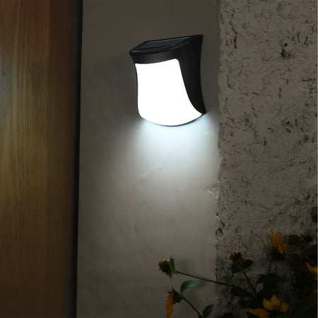 

TUOBARR Solar Wall Lights Outdoor Waterproof Solar Powered Wall Lights Fence Lights Night Outside Lights Decorations For Steps Stairs Walkway Garden Fences Wall