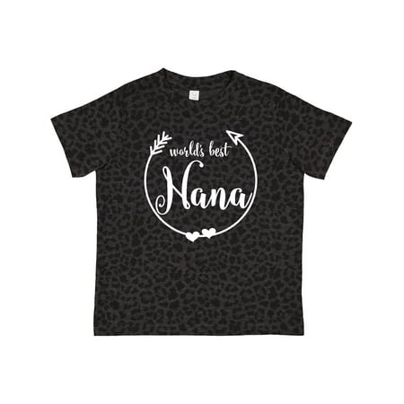 

Inktastic World s Best Nana (White) Gift Toddler Toddler Girl T-Shirt