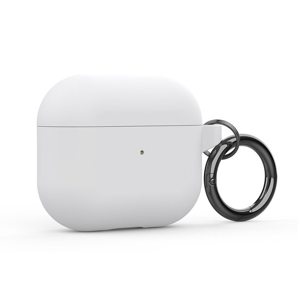 Funda protectora para Audífonos compatible con Apple Airpods 3 funda magnética Kuymtek de silicona suave para carga inalámbrica con Bluetooth