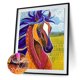 thumbnail image 2 of Cuadros Decorativos Caballo de campo Diamante de imitación Dibujo 5D DIY Taladro redondo en forma completa Pintura de diamante Wdftyju embutido en tela, 2 of 9