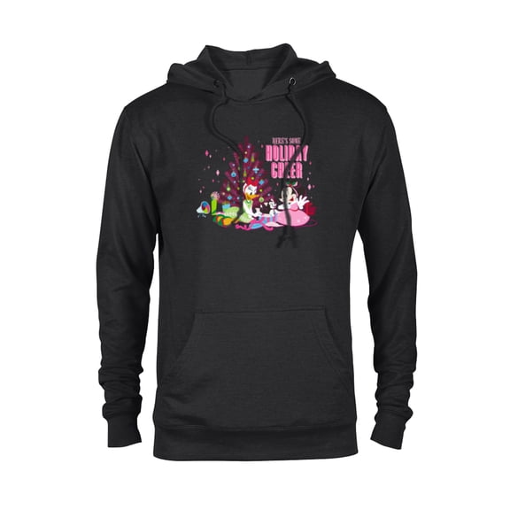 Disney Mickey & Friends Minnie & Daisy Holiday Cheer - Pullover Hoodie for Adults - Customized-Black