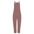 thumbnail image 4 of UPPADA Deals Of The Day Lightning Deals Jumpsuits for Women Dressy Spaghetti Strap Jumpers Baggy Wide Leg Rompers Summer Plus Size Overalls with Pockets Overalls for Women Elegant Jumpsuits for Women, 4 of 5
