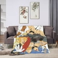 thumbnail image 7 of Fullmetal Alchemist Cartoon Fleece Blanket for Boys Girls Kids, Ultra Soft Cozy Warm Flannel Throw Blankets, Lightweight Plush Blanket Gifts for Bed Sofa Living Room Couch Home Decor, 7 of 7