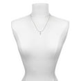 thumbnail image 2 of Silvertone Number - 1 - Silver Tone Cross and Bunny Necklace and Earrings Set, 2 of 4