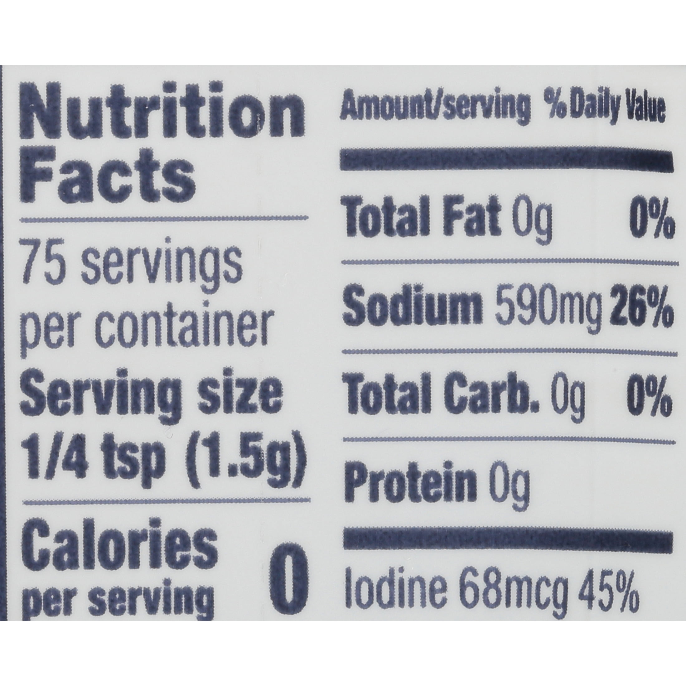 Morton Iodized Salt & McCormick Pepper Shakers Set, 5.25 oz