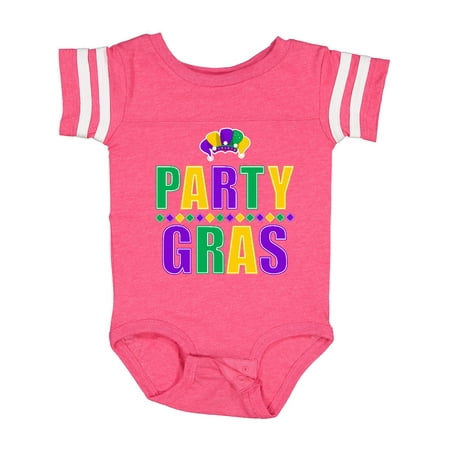 

Inktastic Party Gras Mardi Gras Gift Baby Boy or Baby Girl Bodysuit