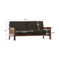 thumbnail image 7 of Weston Home Ashton Sofa, Brown, 7 of 7