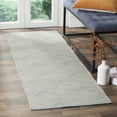 thumbnail image 3 of SAFAVIEH Montauk Bailey Geometric Cotton Runner Rug, Light Blue, 2'3" x 9', 3 of 6