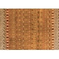 thumbnail image 1 of Ahgly Company Indoor Rectangle Abstract Orange Modern Area Rugs, 3' x 5', 1 of 4