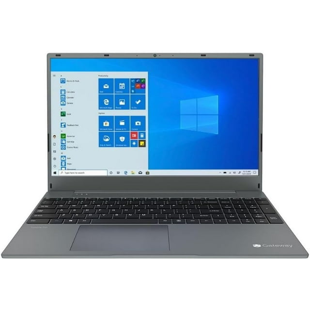Notebook Gateway Ultra Slim Ryzen 3,4gb,128gb Ssd, W10,negro (Reacondicionado)